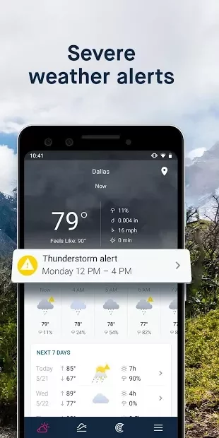 WeatherPro screenshot