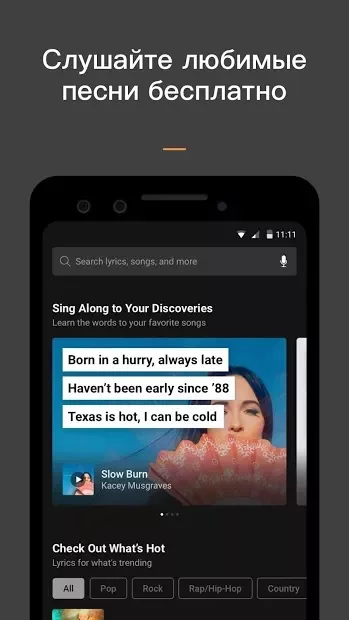 SoundHound screenshot