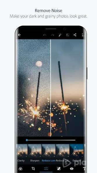 Adobe Photoshop Express: редактор фото и коллажей screenshot
