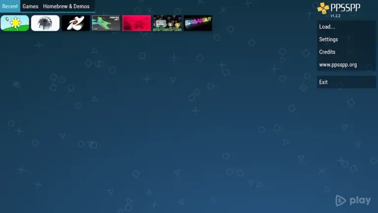 PPSSPP Gold - PSP emulator screenshot