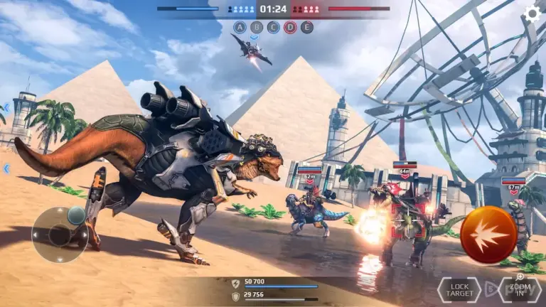 Jurassic Monster World: Dinosaur War 3D FPS screenshot