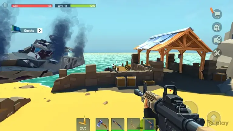 TEGRA. Выживание, крафт, шутер screenshot