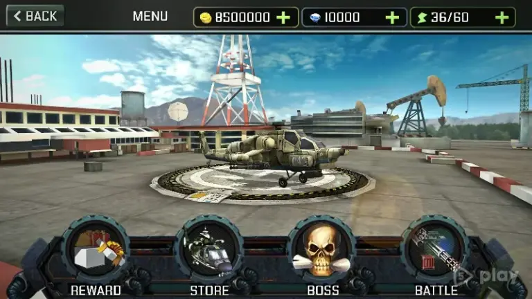 Вертолетная атака 3D screenshot