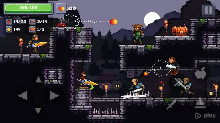 Apple Knight 2: Action Game screenshot