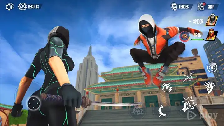 Spider Fighter 3: Action Game screenshot