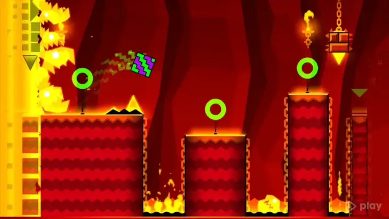 Geometry Dash Meltdown screenshot