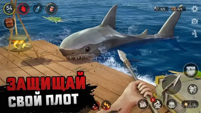 Raft Survival: Выживание на плоту - Симулятор screenshot