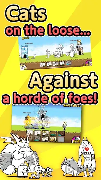 The Battle Cats screenshot