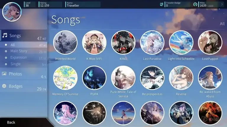Rotaeno screenshot