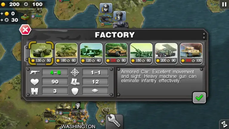 Glory of Generals HD screenshot