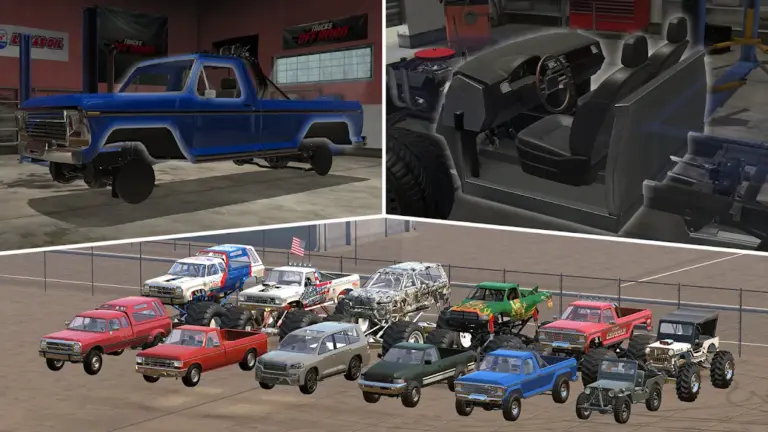 Trucks Off Road screenshot