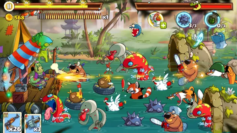Swamp Attack 2 screenshot