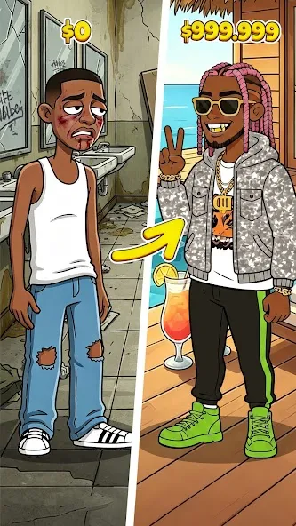 Rap Star:Idle Clicker screenshot