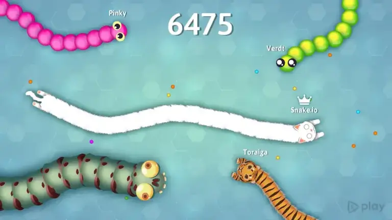 Snake.io screenshot