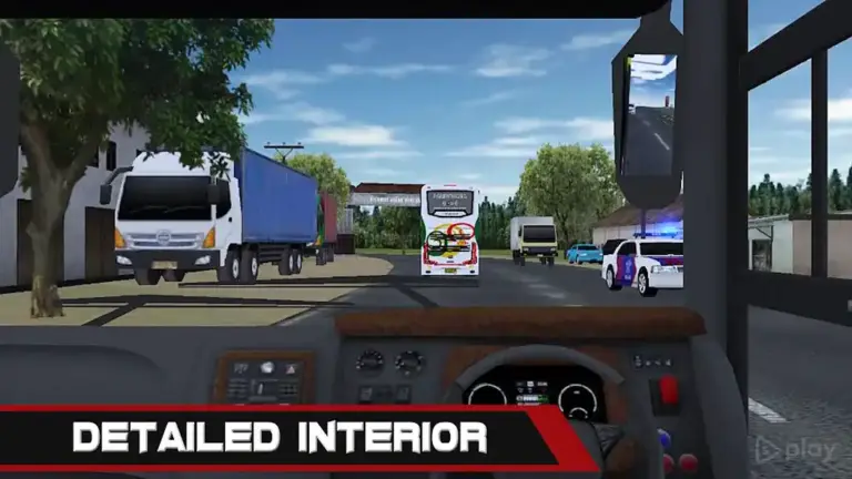 Mobile Bus Simulator screenshot