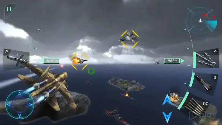 Воздушные битвы 3D screenshot