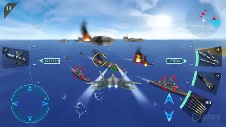 Воздушные битвы 3D screenshot