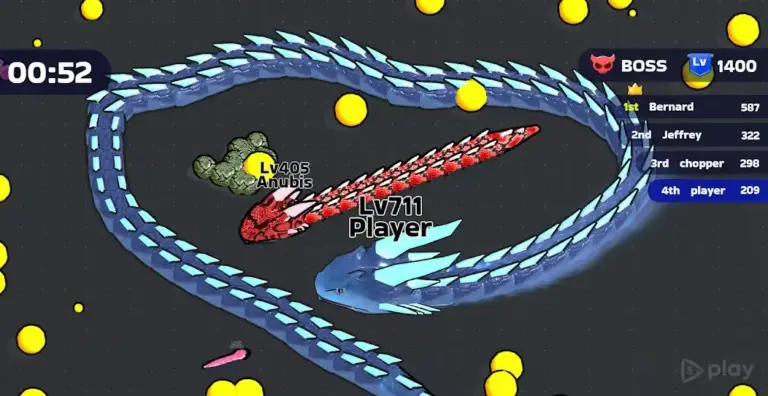 Snake Clash screenshot