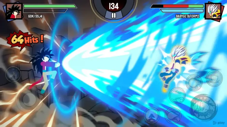 Stickman Warriors - Super Dragon Shadow Fight screenshot