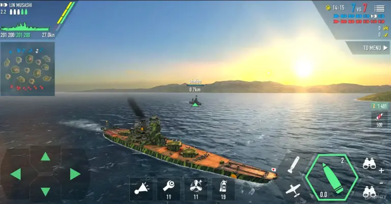 Battle of Warships: Naval Blitz screenshot