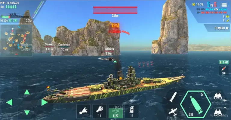 Battle of Warships: Naval Blitz screenshot